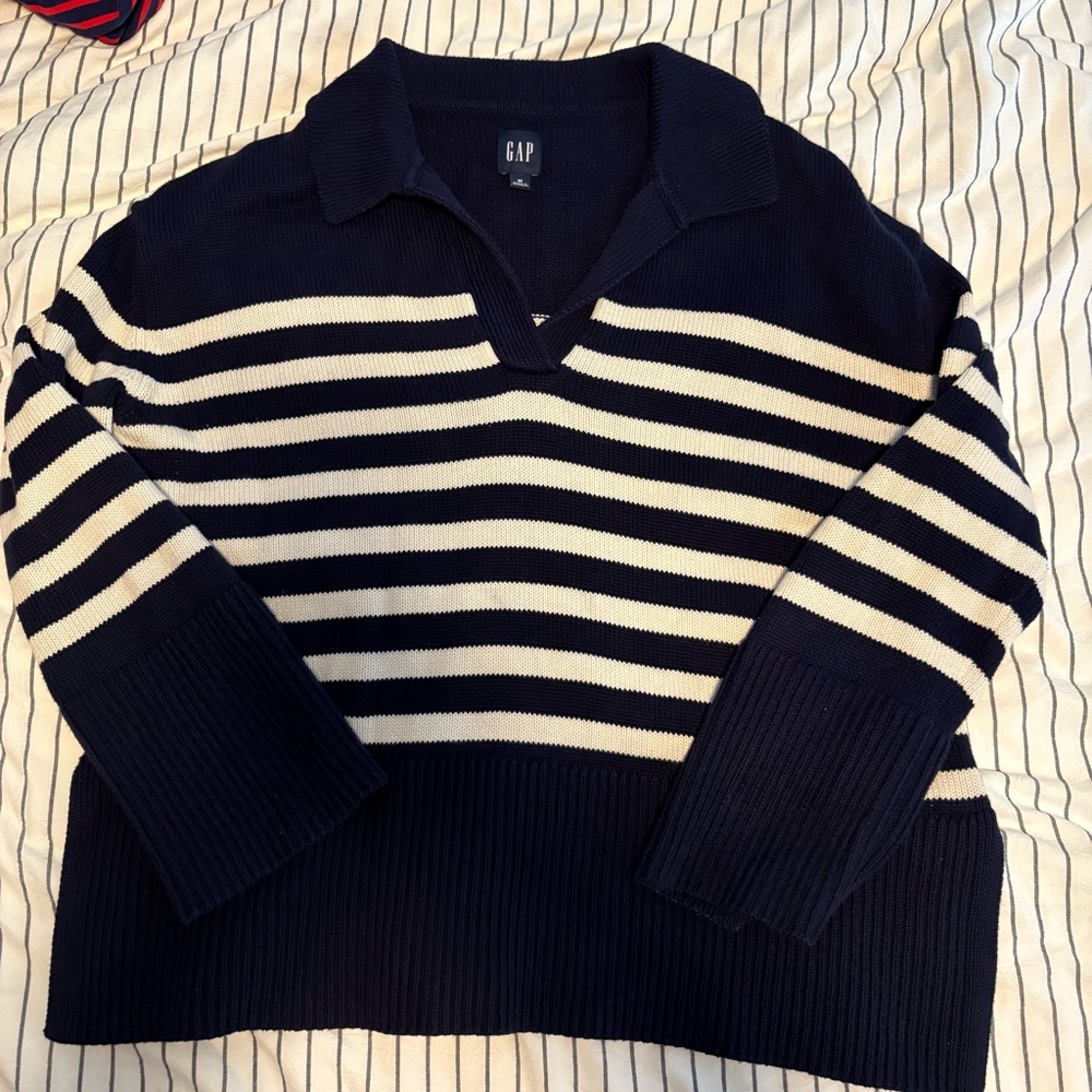 GAP collar cotton sweater